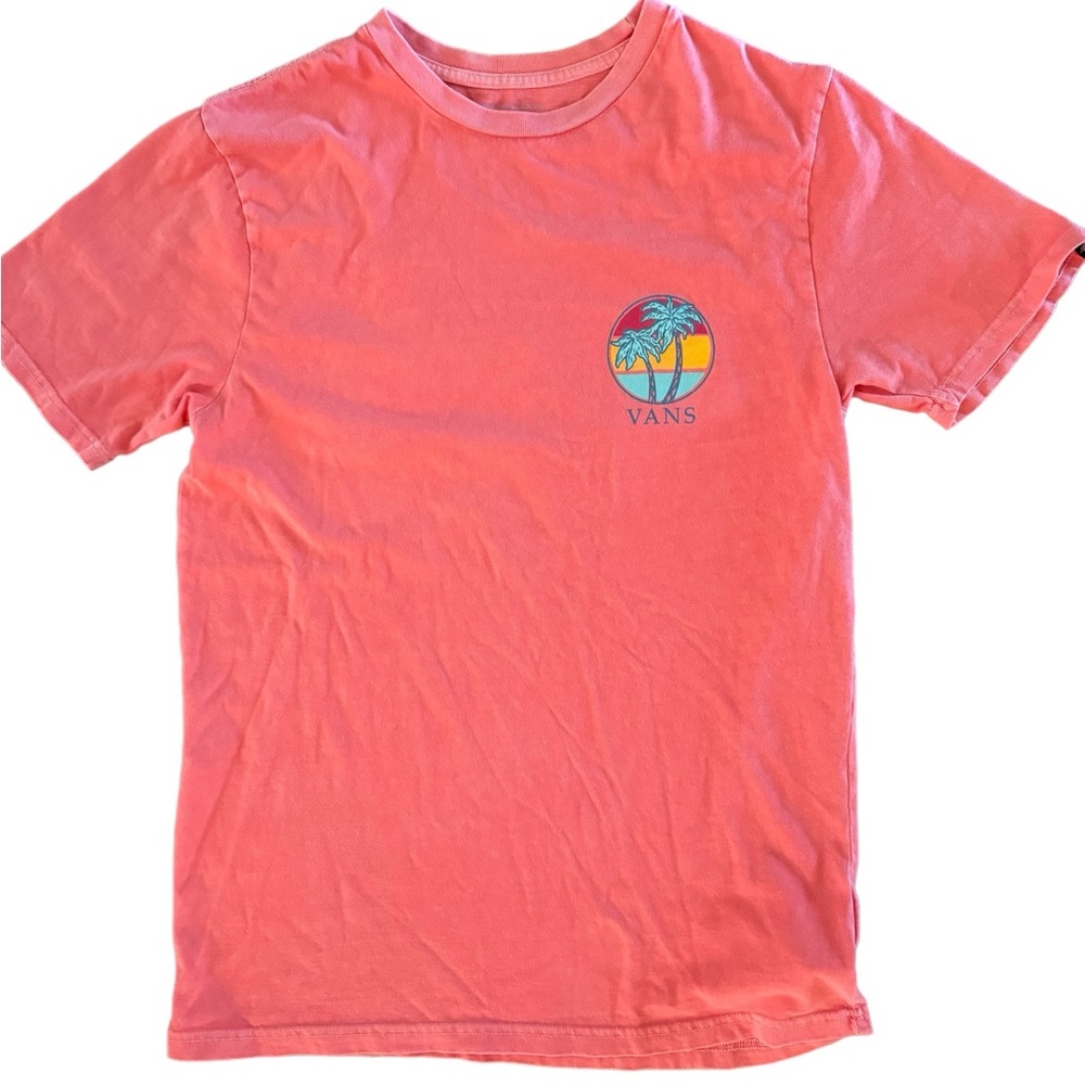 Vans orange surf t-shirt